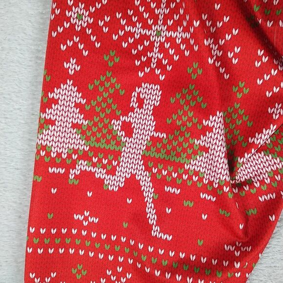 Gone For a Run Women's Running Capris Leggings Small Holiday Cross Stitch - Picture 10 of 10